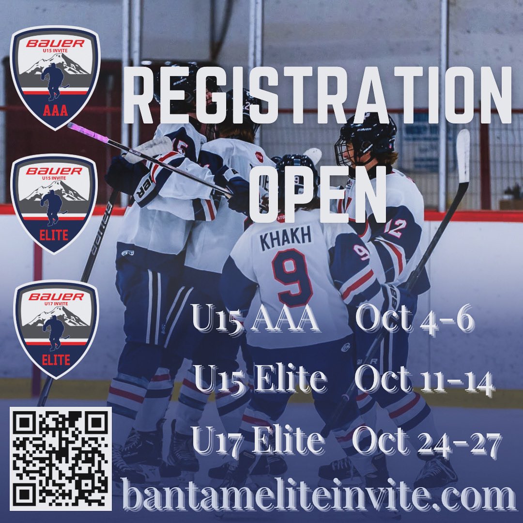 Bauer Bantam Elite Invite tweet media