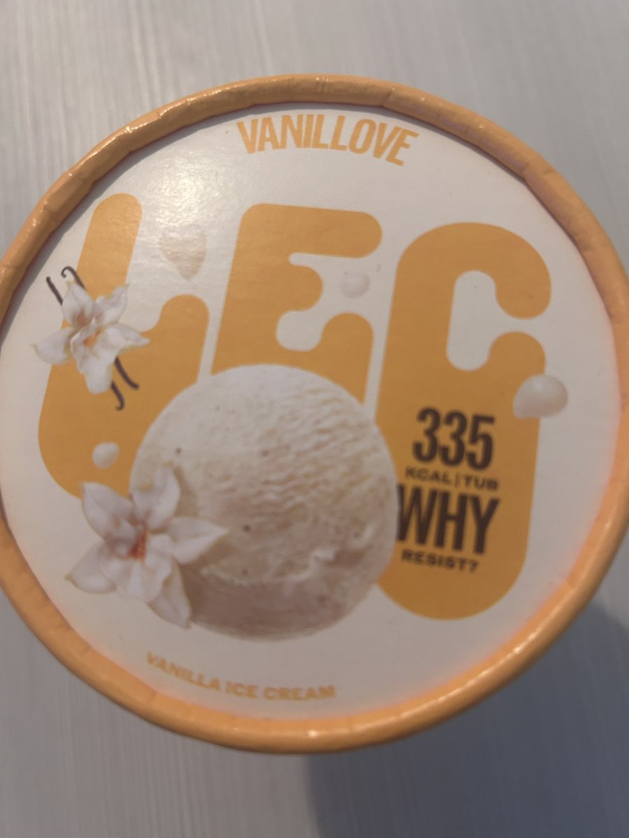 Visto il clima 😀mi addolcisco con un po’ di gelato di Leclerc #23aprile