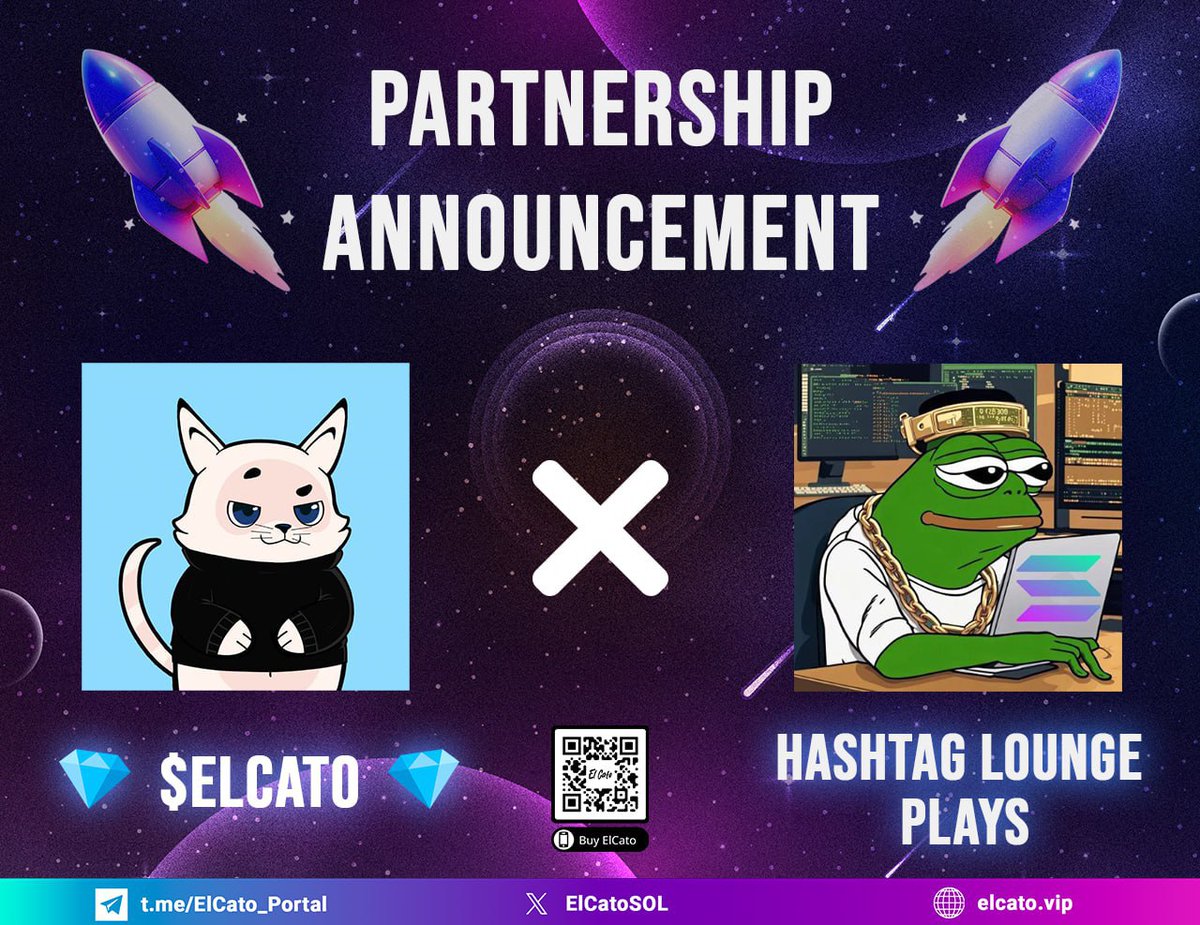 ElCatoSOL's tweet photo. 🌟 Exciting News Alert! 🌟

Have you heard? We’ve just entered into a fantastic collaboration with @hashtagwin2024. Big names are joining us, but this is just the beginning! We have more exciting collaborations in the pipeline. Stay tuned for more updates! 🚀 #ELCATO $SOL https://t.co/oDONSFCVdE