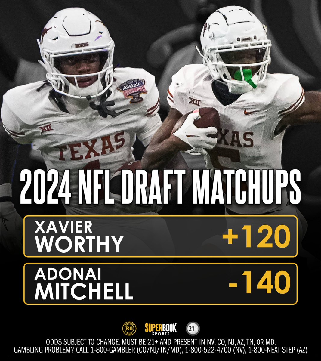 Which Texas WR gets drafted first? 🤔