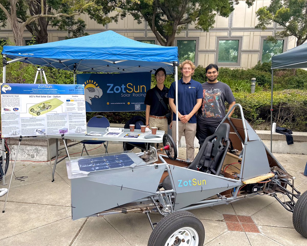 Amazing turnout this past weekend at Celebrate UCI! MAE welcomed our future undergraduate students & featured several student projects! #UCIEngineering #UCIMAE #CelebrateUCI @UCI_HyperXite @UCIEngineering
