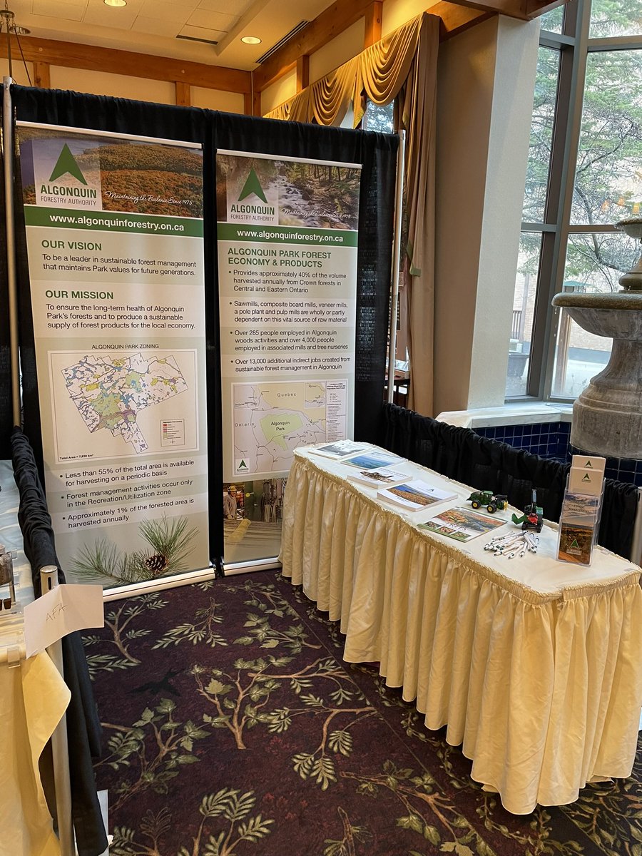 Proud to sponsor the <a href="/_OPFA/">OPFA</a> annual conference in Sault Ste Marie #forestryfiredup 🌲
