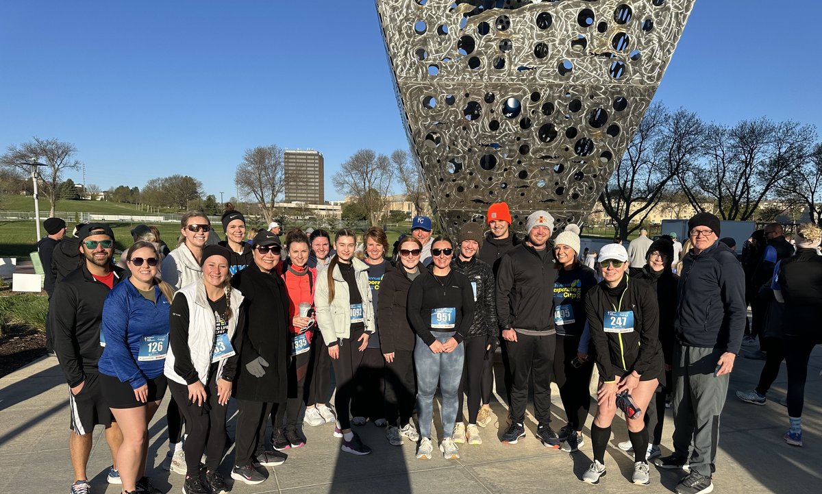 We laced up our sneakers on a gorgeous spring morning for the #AmericanLungAssociation #CorporateCup in Omaha. Scoular and its Foundation are longtime supporters of the Corporate Cup event and the American Lung Association.
