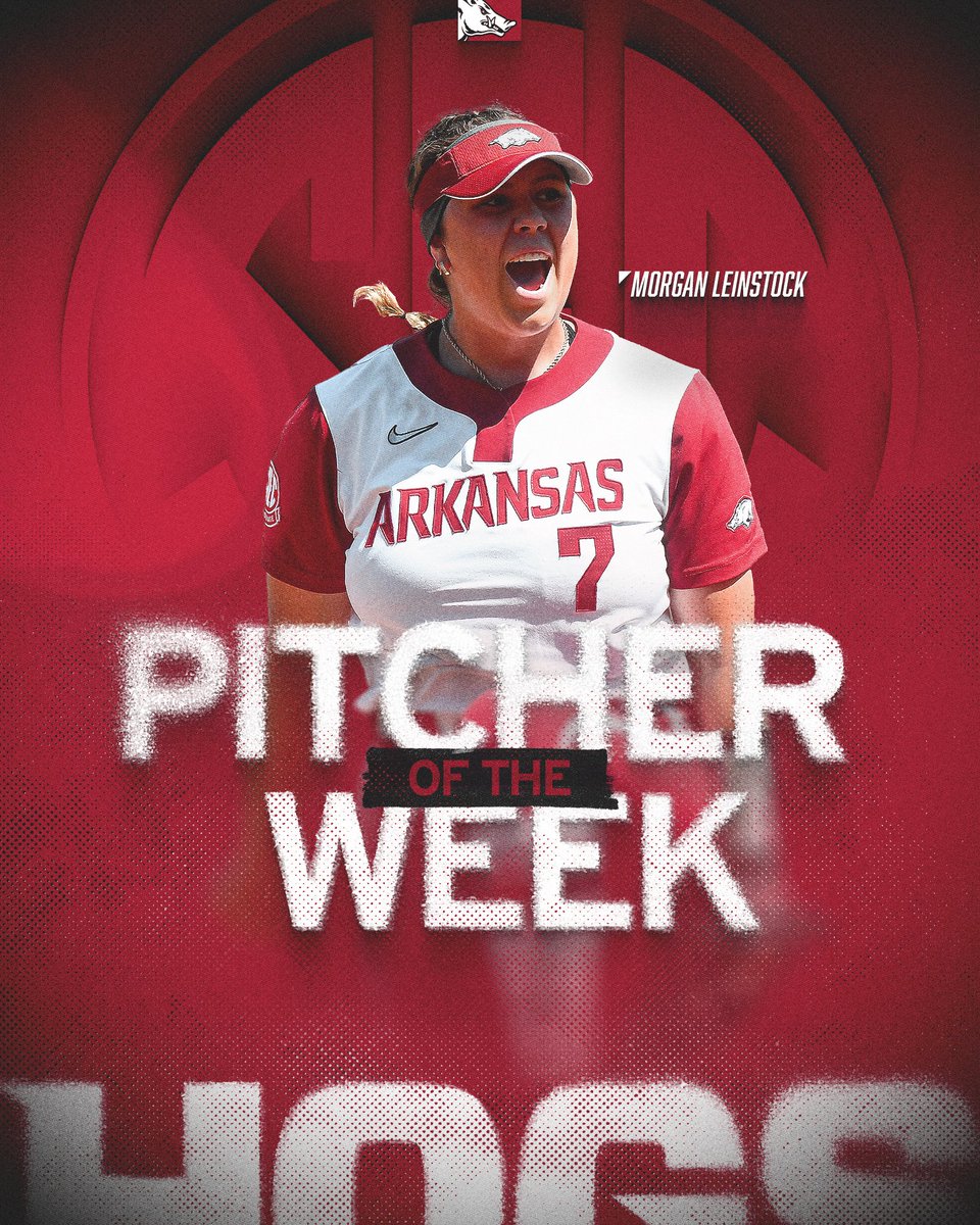 2x SEC Pitcher of the Week! @MLeinstock