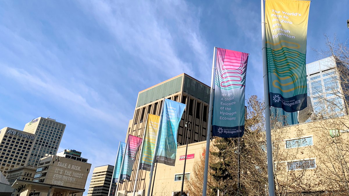 Today, #YEG welcomes 8,000+ industry leaders from around the world to @EdmontonGlobal’s Canadian Hydrogen Convention, running April 23-25! The #CanadianHydrogenConvention provides the opportunity to showcase & discuss low-carbon hydrogen innovations & solutions. #CHC2024