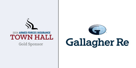 Thank you to Gallagher Re for being a gold level sponsor for the 2024 Armed Forces Insurance Military Spouse of the Year® Town Hall! #AFIMSOYFAMILY #MSOY24
