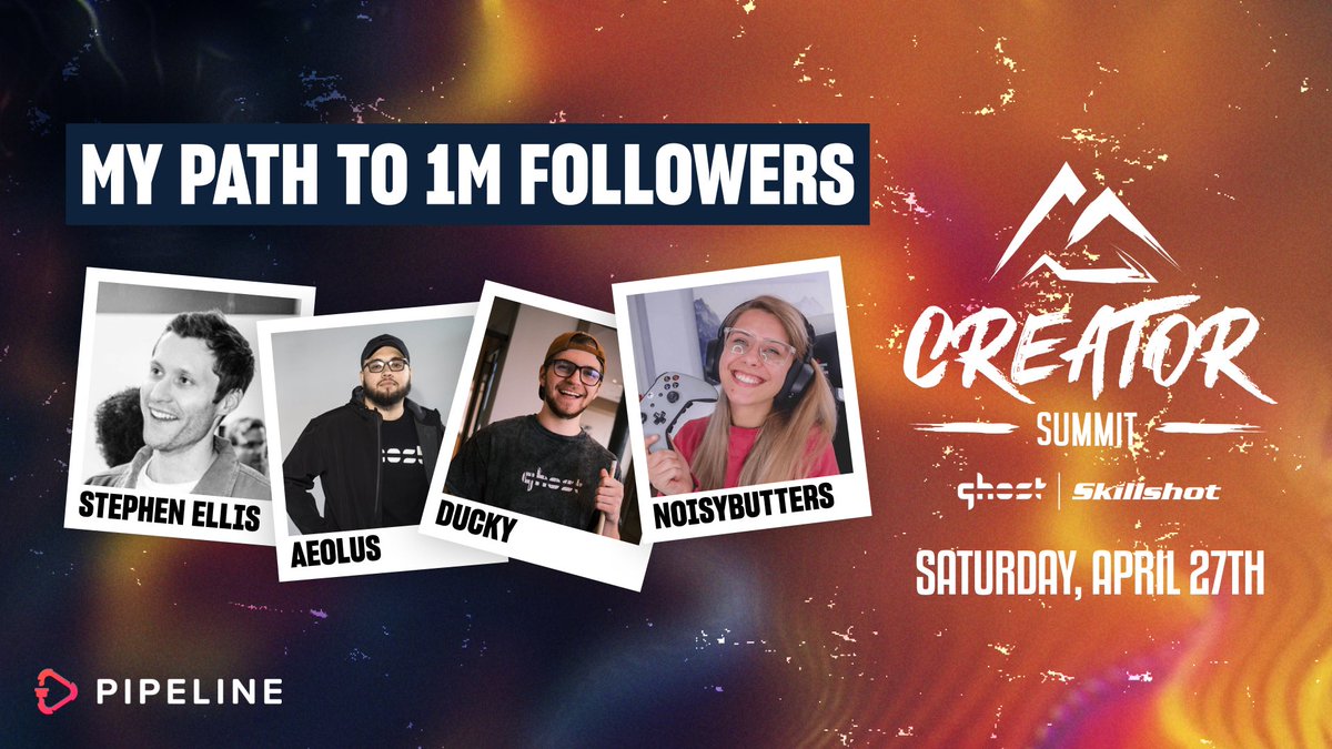 Everyone has a story to tell, and this Saturday we're thrilled to have @Aeolus, @duckybtw, & @NoisyButters joining @snoopeh at Creator Summit in Atlanta to share theirs! Reflecting on their personal journeys, how they reached where they are, and offering guidance on gaining over…