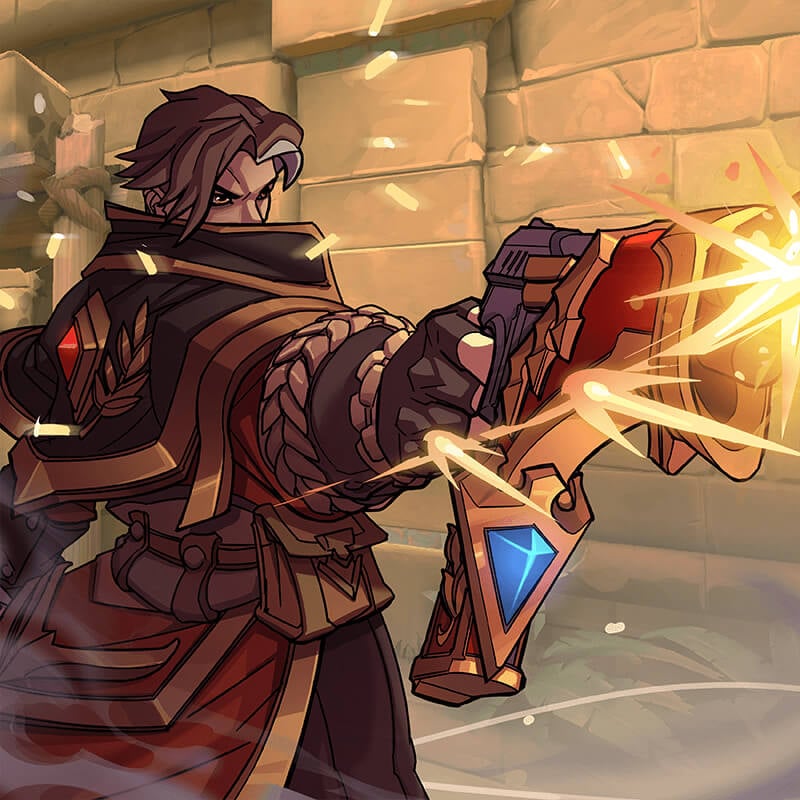 AnonPaladins's tweet photo. They're doing my boy Corvus dirty. How did he start with peak and now gets NPC looking ass skins? https://t.co/tCZjtQc4Jc