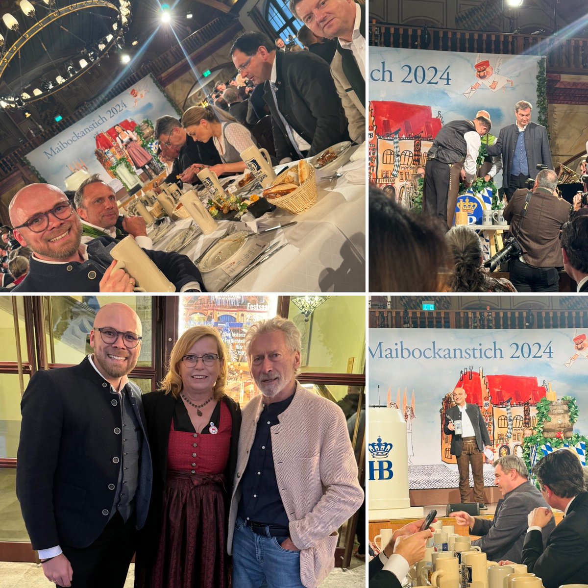 👉 #Maibockanstich 2024 🍻Toller Abend im @HofbraeuhausMUC!! Habt ihr die Sendung im @br24 angeschaut und wie fandet ihr die Rede von Django Asül?📲

——
#Bayern #Heimat #Tradition #Maibock #Bockbier #Hofbräu #Mehring