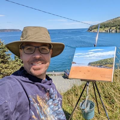 Sam Rose is a well known Newfoundland artist, and the two of us became friends on X many years ago. He often paints from the pictures I take. More of his wonderful art may be seen by following his site @art_colored