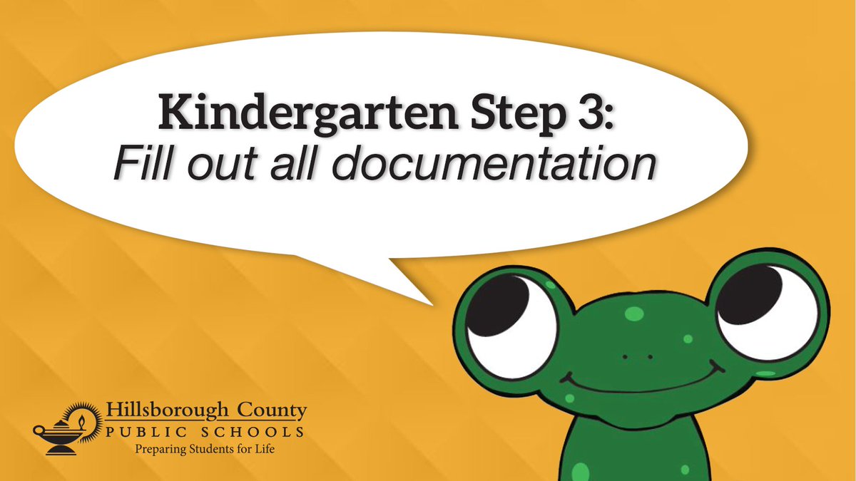 Remember, your child’s Kindergarten registration is not complete until all the documentation is filled out and completed. Visit signupforkindergarten.com to see what you'll need.