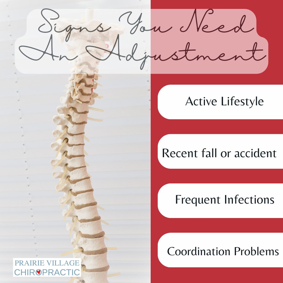 Here are some common signs that your body needs adjusted. Do you have any of these? 📞 913-948-6602 💻 pvchiro.com. #health #chiropractic #prairievillagechiro #wellness #drang #familycare #nutrition #healthyaging #commonsigns #chirocare