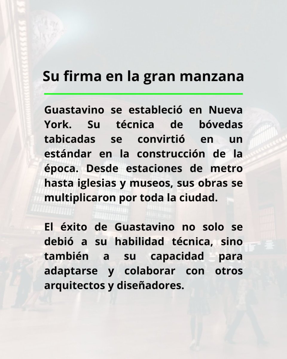 klein_mag's tweet photo. ¡Rafael Guastavino, el arquitecto valenciano que reinventó Nueva York! 🏙️🗽 Su legado perdura en las bóvedas y estructuras de emblemáticos edificios neoyorquinos. Descubre más en nuestra web. 💪🔥

⏩ https://t.co/EUHi3yy4FX

#RafaelGuastavino #NuevaYork #Arquitectura https://t.co/3KcXt4Us2s