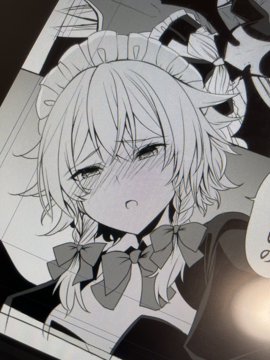 例大祭の咲夜さん本、キトラさん史上1番咲夜を可愛く描けてる気がするかもしれない 