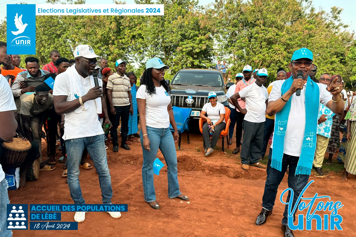 MilaAziable's tweet photo. Chaleureuse rencontre à Lébé, Zio, avec @PartiUnir ce 18 avril. Heureuse de dialoguer avec nos concitoyens, prêts à œuvrer pour le progrès. 🗳
#TeamFEG #TeamUNIR #AllonsY #Zio #EnergizeWithMila
#ZioChoisitUnir