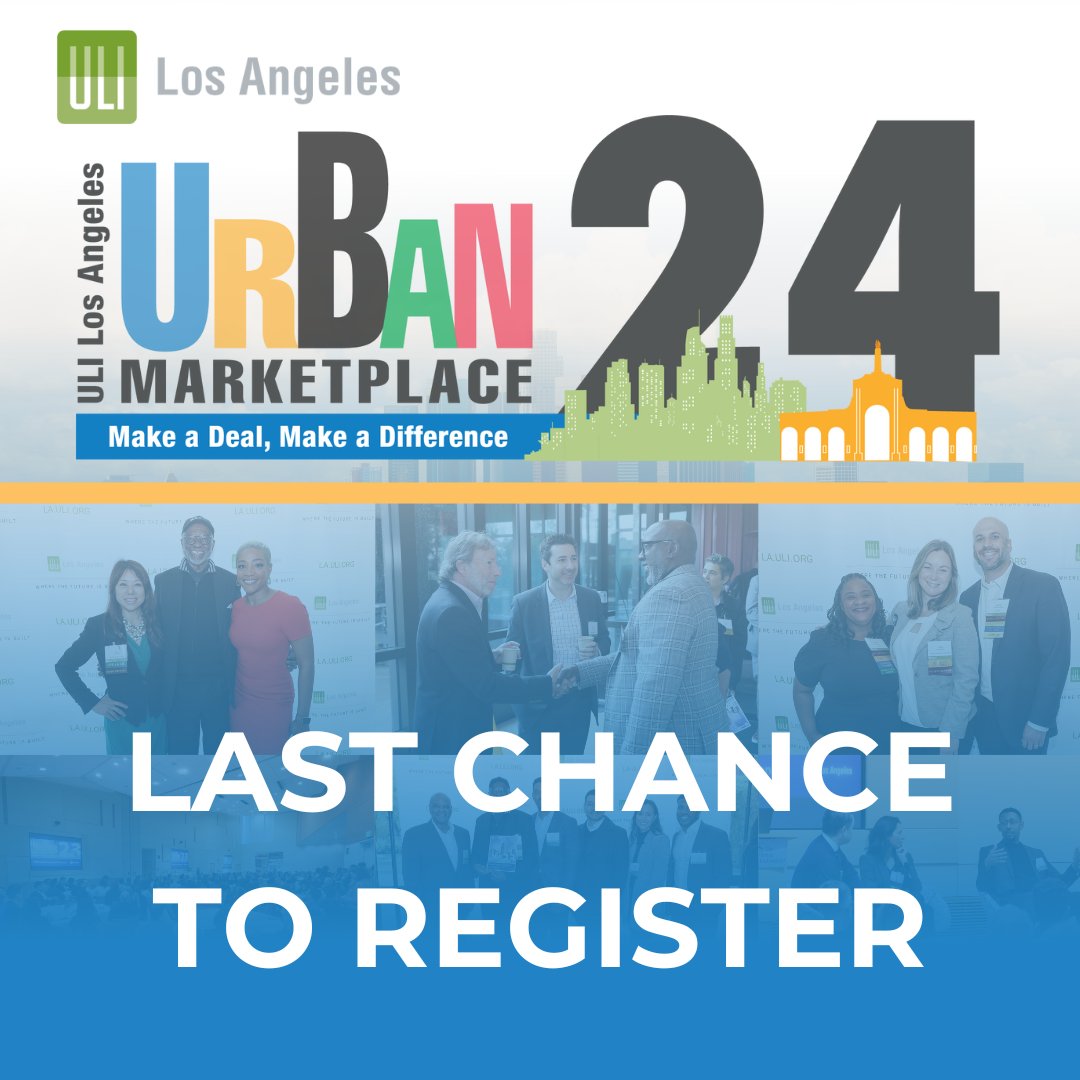 Last chance to register for #UrbanMarketplace tomorrow! 📣We're exploring how major sporting events like the LA28 Olympics impact communities of color. Don't miss this opportunity to learn from lessons of LA '84 as we work towards a more equitable future. Register on our website.