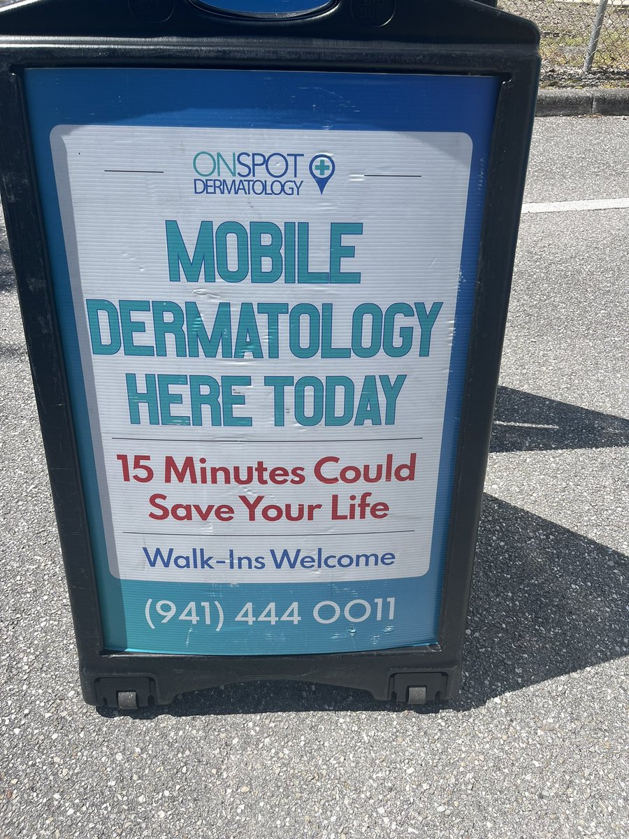Today at @AllamandaES, the staff had the opportunity to get their skin checked by @OnSpotDerm! Thank you to their entire team for making this convenient and easy for us! #HealthAndWellness #Skincare @SDPBCwellness 😃