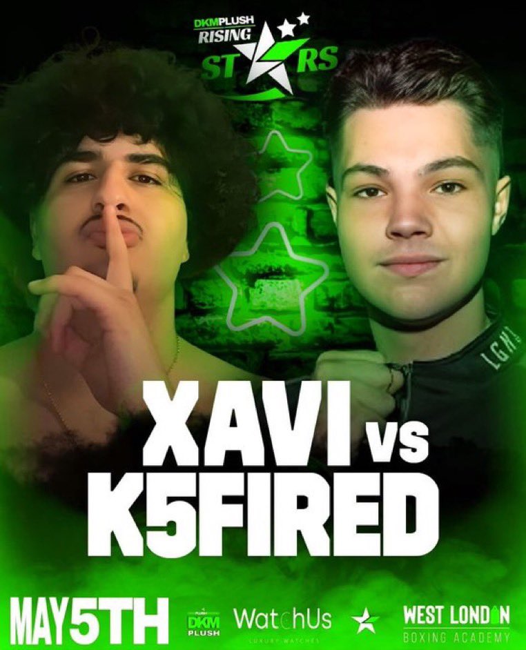 RoyalTpromos's tweet photo. 🚨 FIGHTER ANNOUNCEMENT 🚨
We’d like to welcome @K5FIRED to the squad 😤
We’re glad to have him represent us on DKM Raising Stars May 5th We‘ll be rooting for you‼️🥊
He’ll be fighting Xavi 😈
Gonna be a great fight may the best man win 🥊
#Royalty4L♥️🤞#RoyaltyFamily https://t.co/24eeGw2aTf