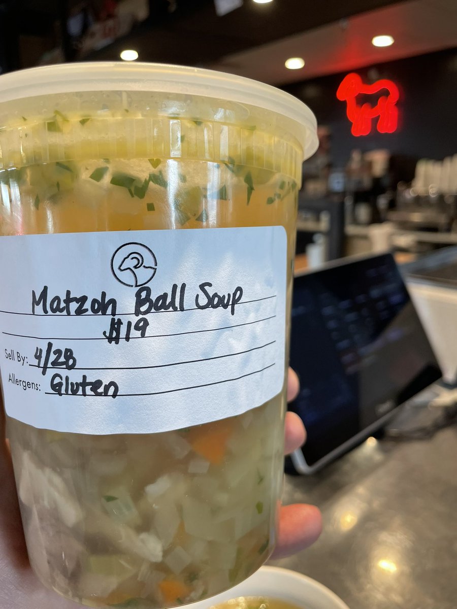 It’s the perfect time for Matzoh Ball soup, and we’ve got it to stay or bring home. Get your fill, this is Bubbe-approved!