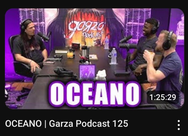 Oceano on the Garza Podcast! 🎥 Watch on YouTube now 👇 youtu.be/svcz-Wy6pXM?si…