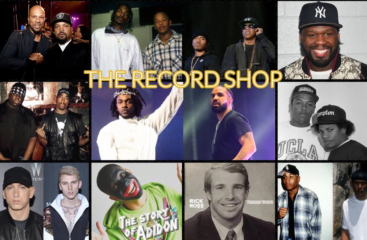 The Record Shop Ep. 44: Drake, Rick Ross, Kendrick Lamar & Classic Diss Songs

#LetEmKnow #ForTheLand #ThrowbackMusic #OldSchoolMusic #Drake #RickRoss #KendrickLamar #PushaT #JCole #Biggie #NotoriousBIG #2Pac #DrDre #EazyE #JayZ #Nas #NWA #IceCube #50Cent #JaRule #LLCoolJ #Game