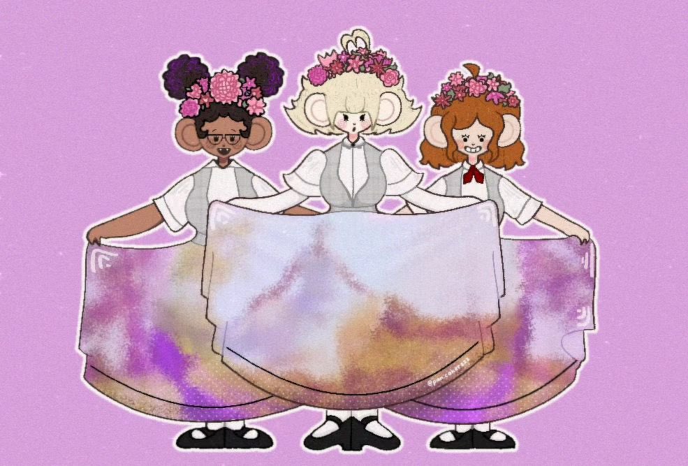 Cyclone_Musical's tweet photo. Spring ‘fit inspired by Talia 👗🌸

Art by @pan.cakerzzz on IG

#RidetheCyclone #RidetheCyclonefanart #fanart #RTC #JaneDoe #ConstanceBlackwood #OceanOConnellRosenberg #musical #musicaltheatre #theatre #theatrekid https://t.co/ENGpo7nrrI