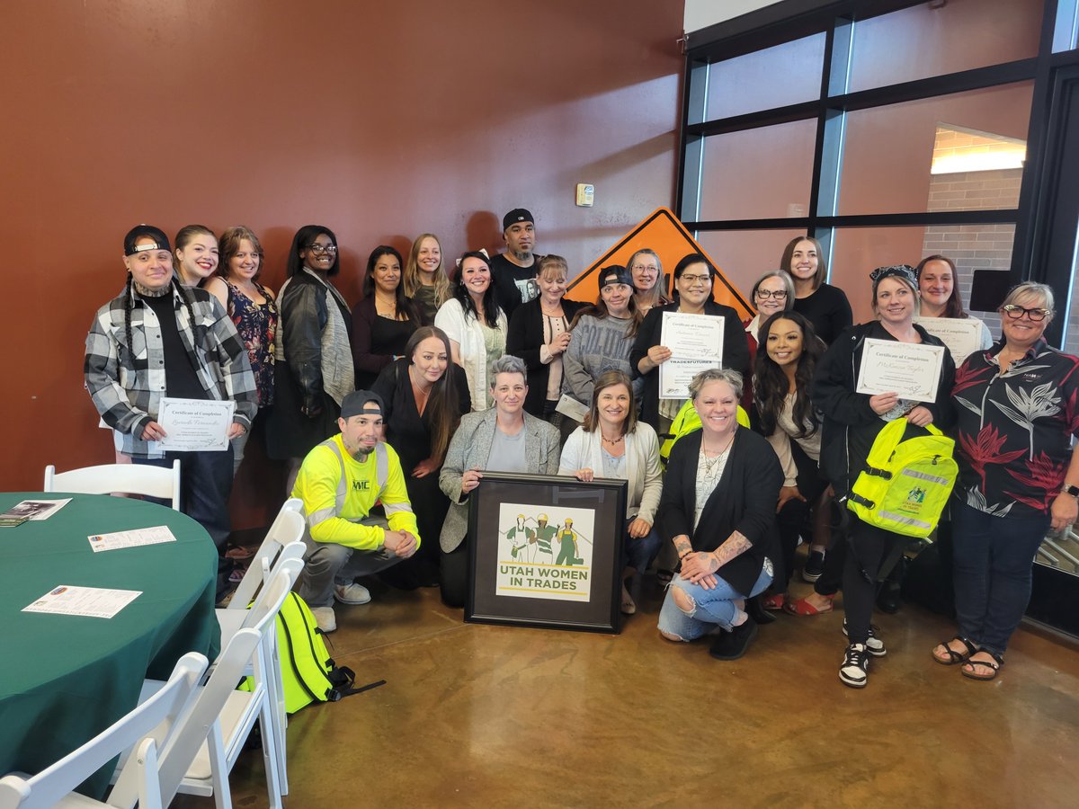 Exciting News! On Friday, 20 ambitious people graduated from our County's Pre-Apprentice program! Funded by the American Rescue Plan Act, this program is a game-changer for Salt Lake County residents, guiding them to find their perfect trade and secure jobs that don't just