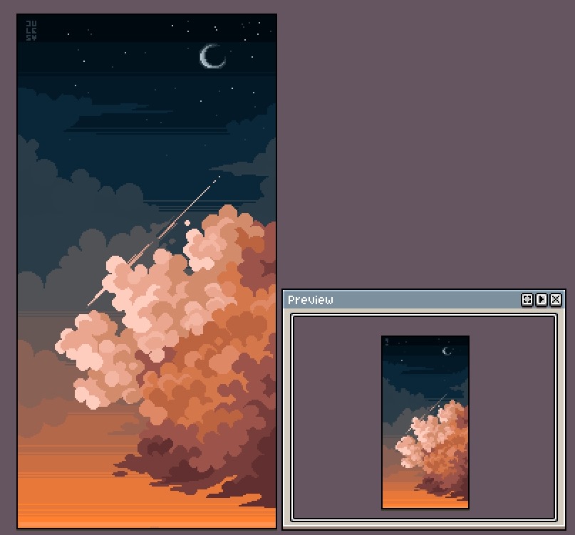 juless_08's tweet photo. Finished ✨️ 
#pixelart #pixelartist #ドット絵 https://t.co/qjZzuHyGEK