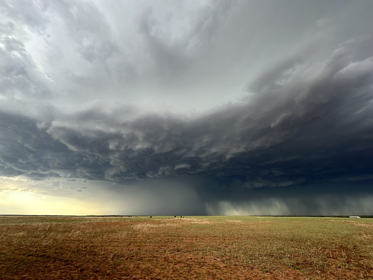 Pretty storm near Roby, Texas. #txwx