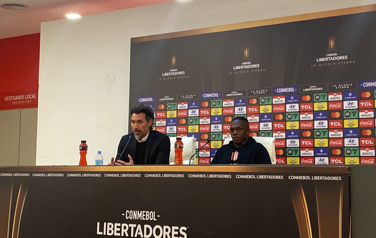 🇦🇹💬 #EDLP • Eduardo Domínguez: “Teníamos la posibilidad de dejar a Guido y a Javier, pero creíamos que poniendo dos puntas íbamos a partir demasiado al equipo. Nos costó triangular, no llegamos cómodos”.
