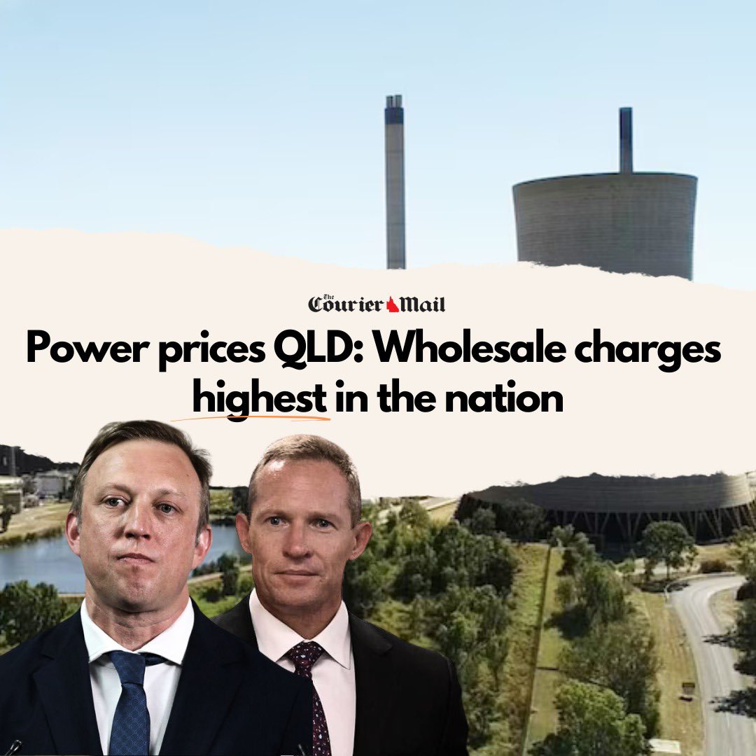 While the Premier is flying around in private jets, Queenslanders' power bills are soaring. Labor's failure to maintain our electricity assets is hitting Queenslanders in their hip pockets in a cost of living crisis.