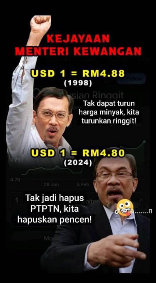 NaratifRakyat's tweet photo. Bekas menteri Kewangan terbaik asia 😀😀😀😀 https://t.co/DhH5ng7wLN