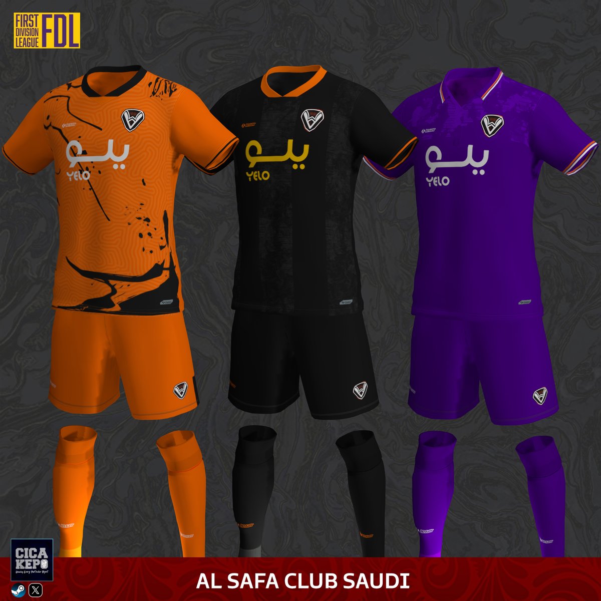 #PES2021 Preview KIT Al Safa Club | Saudi First Division #peskit #kitmaker #PES2017 #eFootball2024