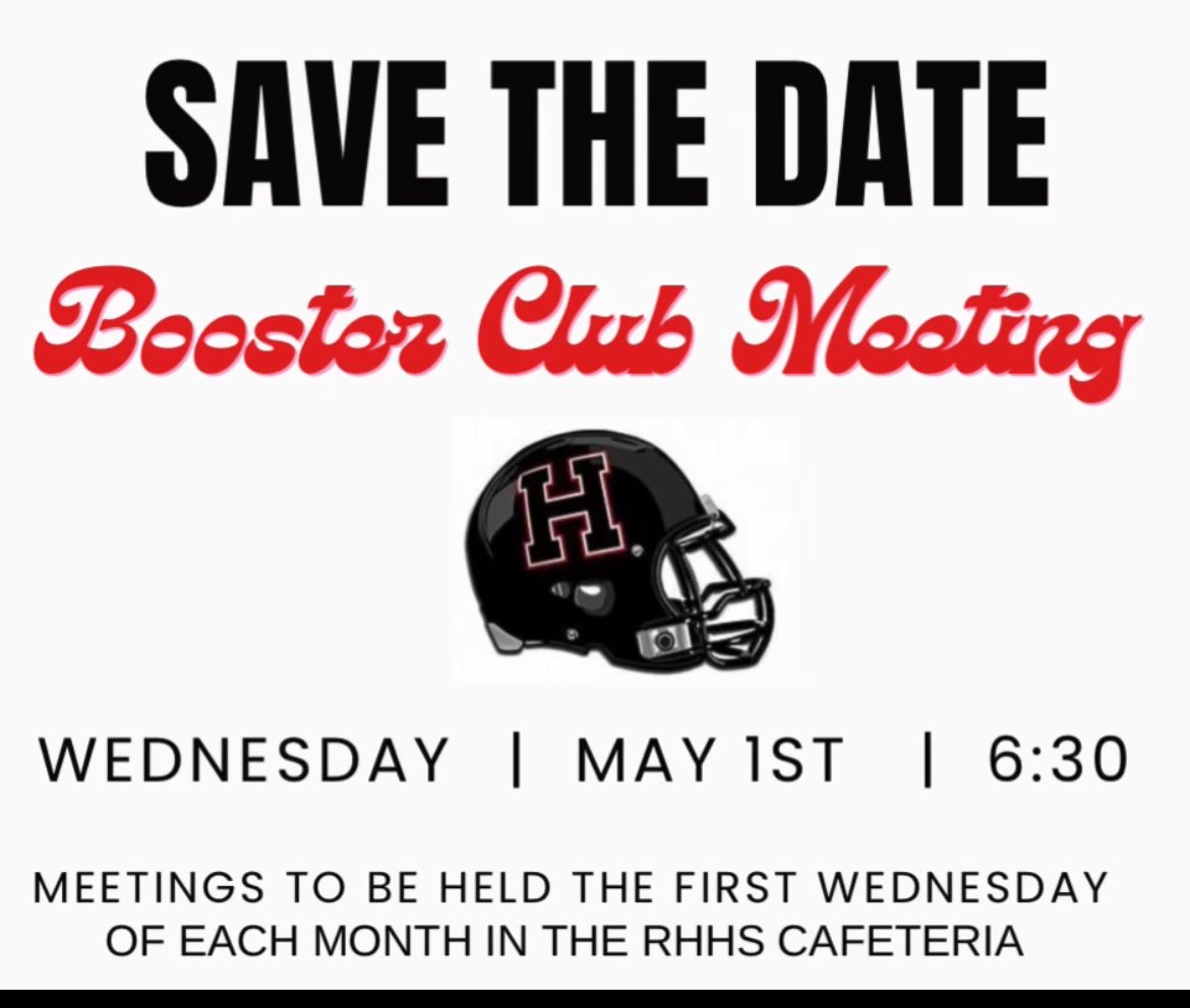 Booster Club meeting next week! These meetings are open to everyone and are a great opportunity to join and hear program updates. Agenda: - 2024-25 Budget Presentation & Member Vote - Spring Game and Golf Tournament - Program Pipeline – Sign Up - Sponsorship Update/Membership