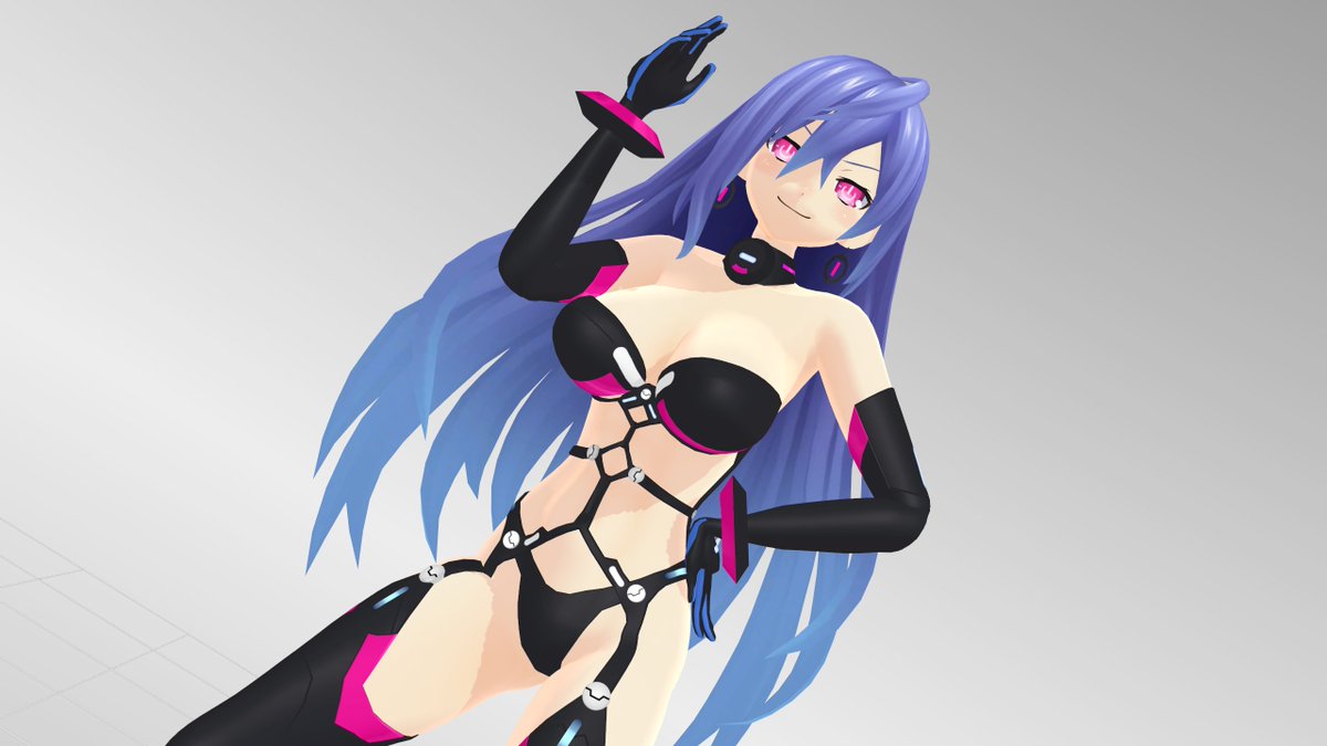 DatMMDGuy's tweet photo. It's been a while  since I gave my favorite goddess the love and devotion she deserves. To  make up for it, I think it's about time I adapt one of her more  dominatrix-esque outfits! XD https://t.co/vc6WJt7Gy0