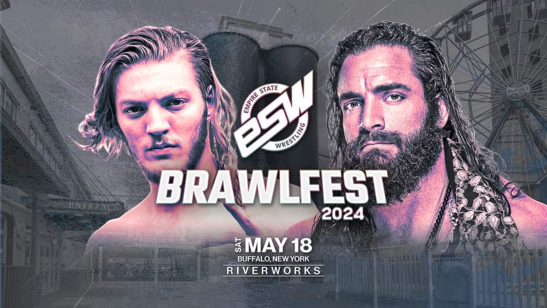 I can officially announce I'll be back in Buffalo for the night on May 18th to ring announce @ESWWrestling presents Brawlfest 2024 at @RiverWorksBFLO. You can get tickets at ESWTIX.com. Come on out for a action packed Saturday night of wrestling!