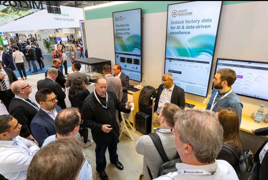 Don’t Miss This Sight Machine Event at Hannover Messe 2024:

Keynote address with Siemens and Sight Machine: Unlock the Full Potential of Data with Industrial Information Hub for Seamless Data Integration

Apr 24 17:40 - 17:55 
Hall 9, Stand D53