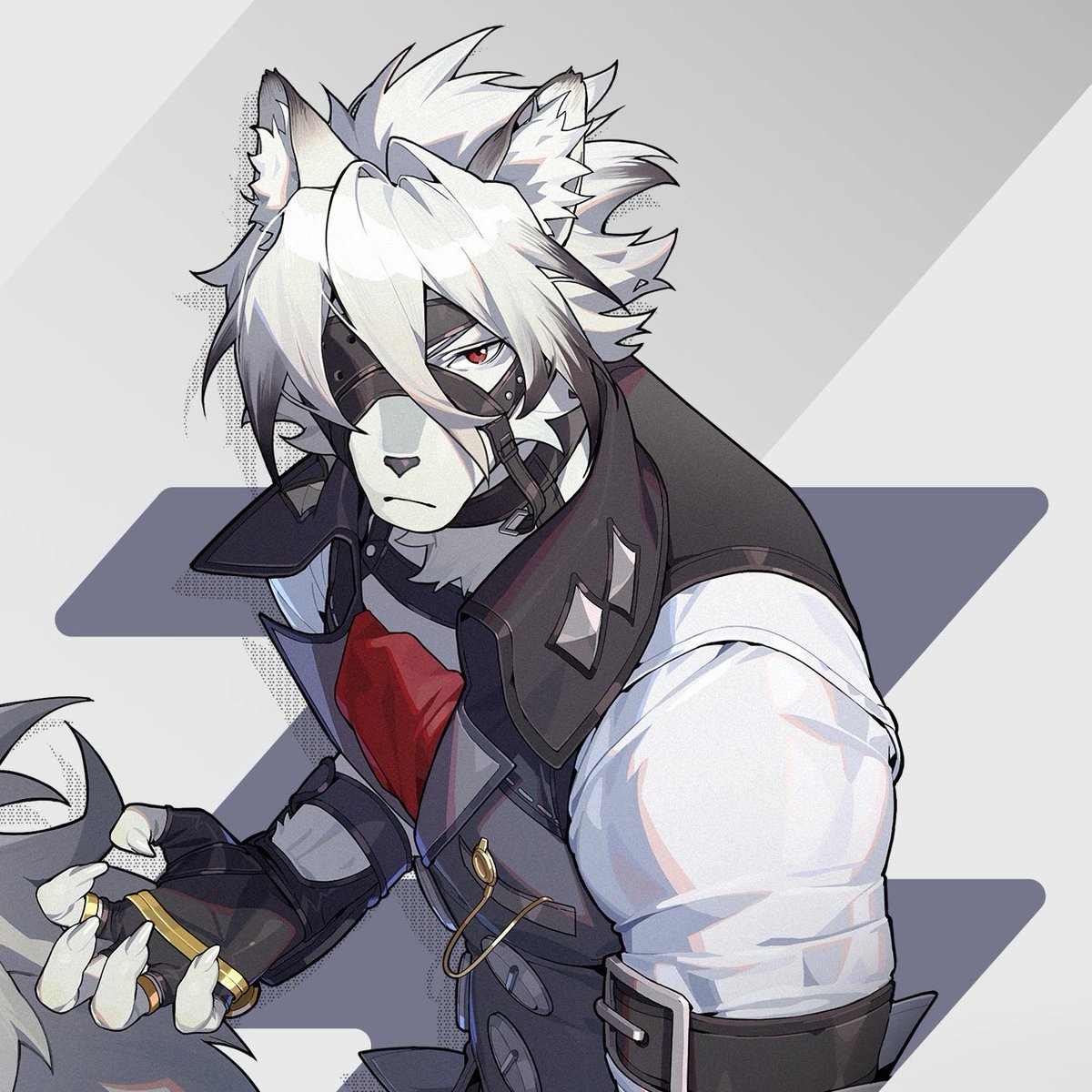 AsianGuyStream's tweet photo. Someone said if Arlecchino was an animal she would be Von from ZZZ and now my day is ruined https://t.co/1WJ1NoADBZ