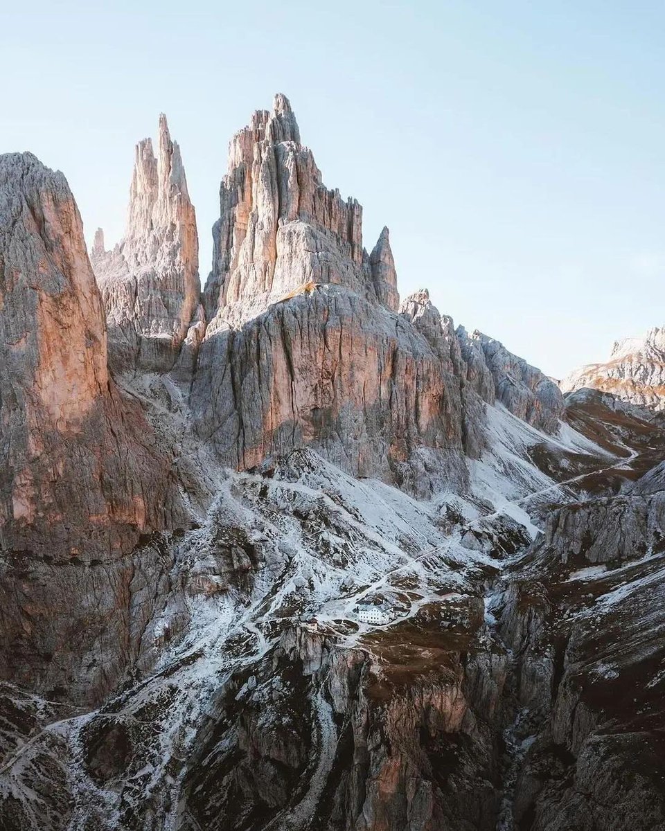 Dolomites, located in northeastern Italy