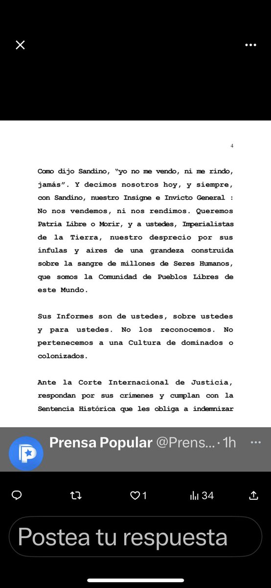 EUA el máximo violador de #DerechosHumanos en el mundo no tiene ninguna autoridad moral para hacer informes - juicios sobre los Derechos Humanos en #Nicaragua. GRUN rechaza “informe” de EUA #4519LaPatriaLaRevolución @FloryCantoX @BetetaGaby