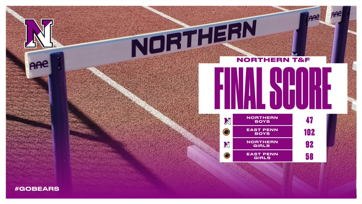 Northern Athletics (@NHSpbears) on Twitter photo 2024-04-23 23:51:23