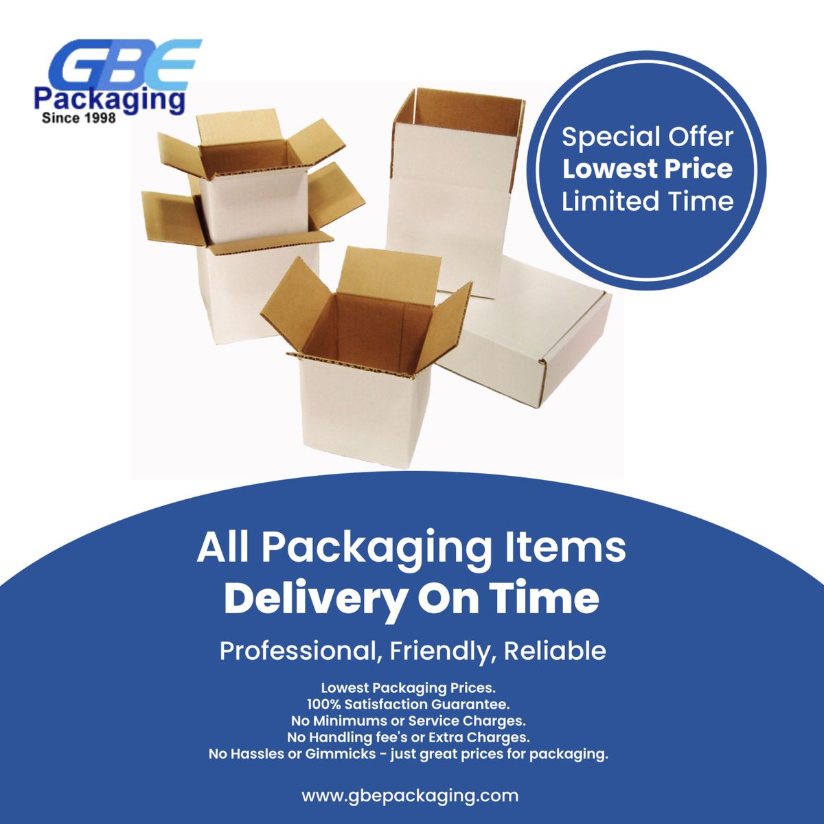 Shipping made simple with GBE Packaging Supplies. Because your products deserve the best!

Quality Since 1998 | gbepackaging.com

#packaging #economical #LowPrice #PackagingForAll #cheap #wholesale #ecommerce #PackagingInnovation #GBEPackaging #PartnersInSuccess