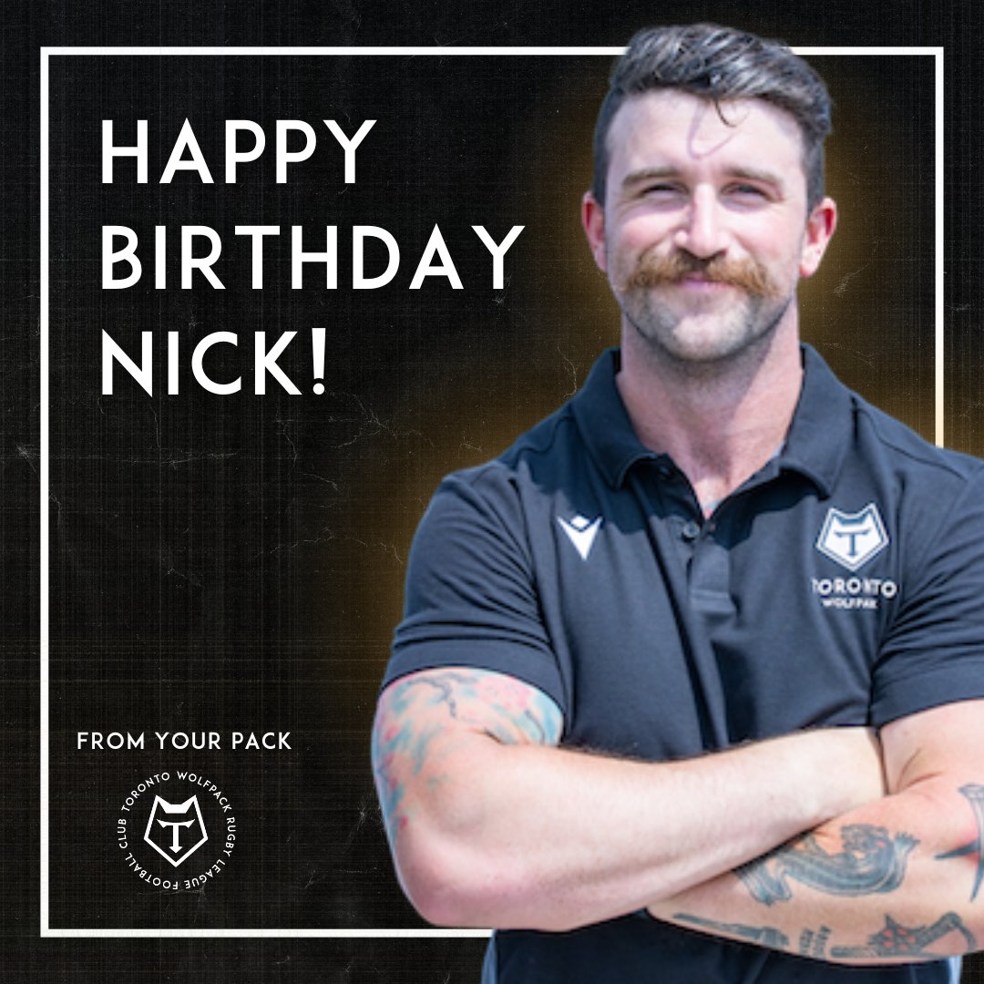 Wishing a very Happy Birthday to Nick Hails! Your dedication and teamwork inspire us all year round. 💪🏼💪🏼💪🏼 Here's to another year of shared goals and great successes. Enjoy your day, Nick, you deserve it! 🖤🐺🖤