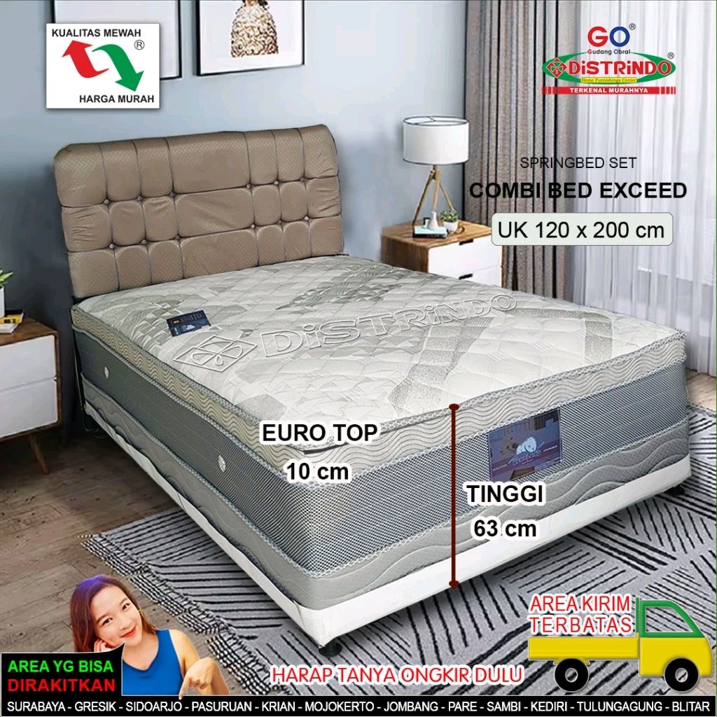 Cek DISTRINDO Springbed Set Komplit Divan Sandaran + Plushtop Tebal Empuk dan Nyaman dengan harga Rp1.742.500. Dapatkan di Shopee sekarang! shope.ee/1AzrhTSpWn?sha…