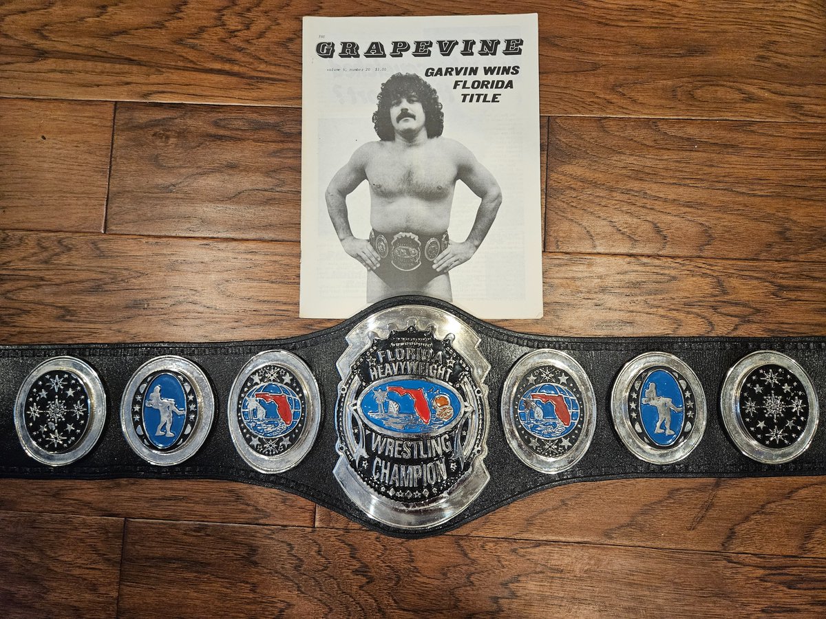 Jim Garvin was a 2 time Florida Champion and also held most of the belts in CWF.