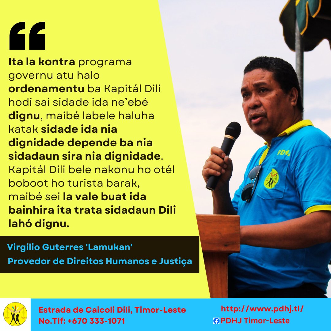 PDHJ Timor-Leste tweet media
