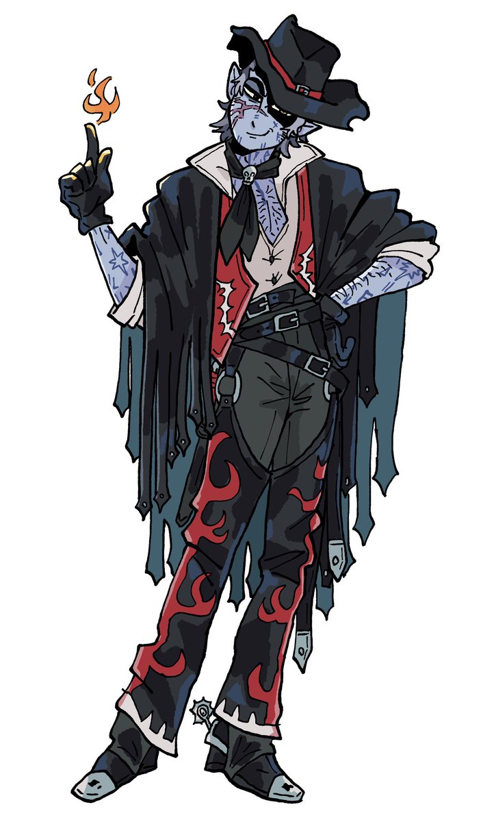 「paeris if he were an awesome cowboy  」|💘sam💘のイラスト