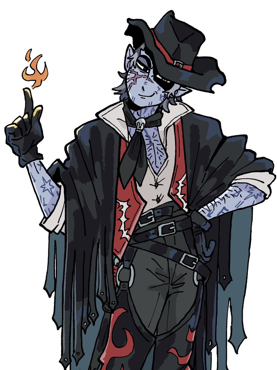 「paeris if he were an awesome cowboy  」|💘sam💘のイラスト