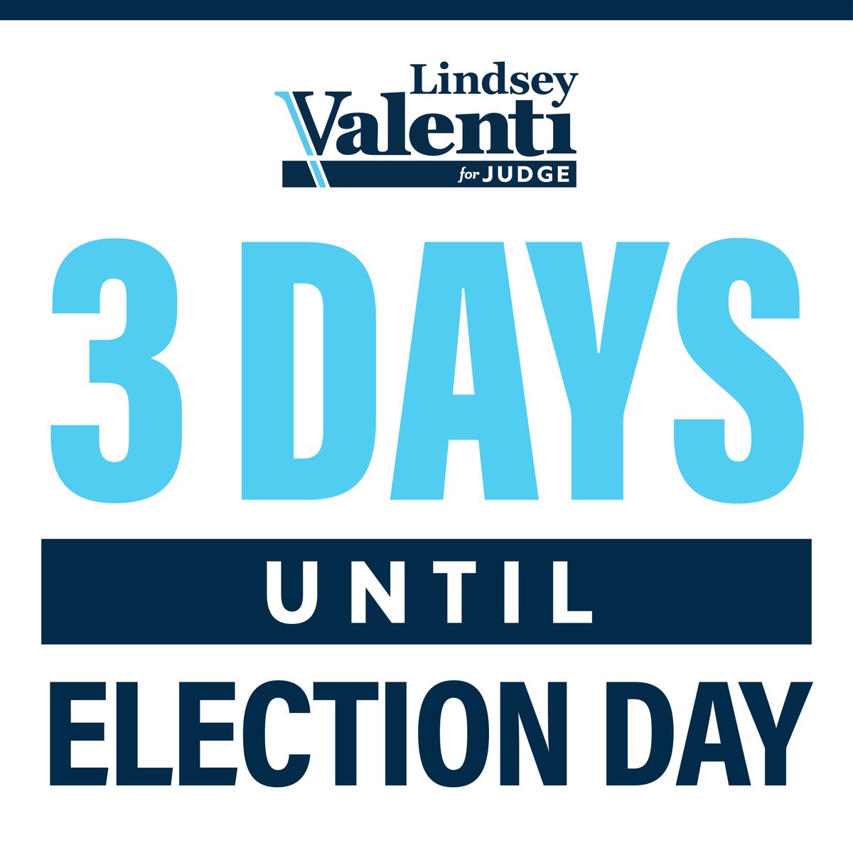 Please be among the first to vote on Saturday before the first beat of Jazz Fest and before golfers step up to the first tee of the Classic.
Visit voteforvalenti.com/vote to find your polling precinct!