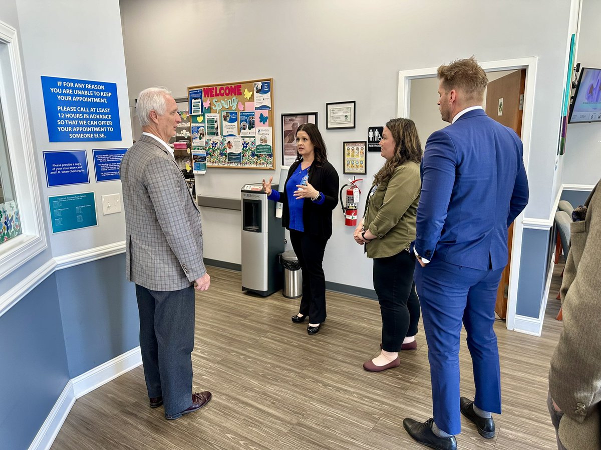 It was a great afternoon touring the @JohnsonHealth in Bedford with Delegate Griffin. The tour provided a great opportunity for us to listen and learn about JHC’s mission and priorities in Amherst, Appomattox, Bedford, and Campbell!